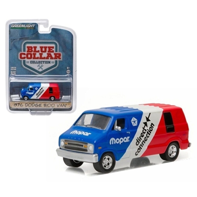 Greenlight - Blue Collar Collection 1 - 1976 Dodge B100 "Mopar Delivery"