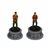 Bundle - 2 Items - The Hunger Games Figurines - Set of 2 Tributes - District 9