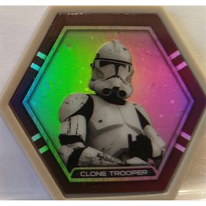 Star Wars Galactic Connexions - Clone Trooper - Gray/Holographic Foil - Common