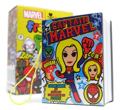 Tokidoki Marvel Frenzies Keychain - Captain Marvel