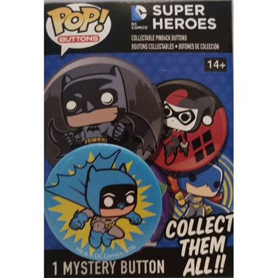 Funko POP! Buttons - DC Comics Super Heroes - TV Batman