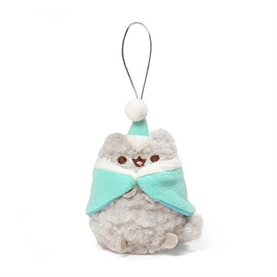 GUND Pusheen Blind Box Series 5 - Holiday Cheer 3" Plush Ornament - Stormy Caroler