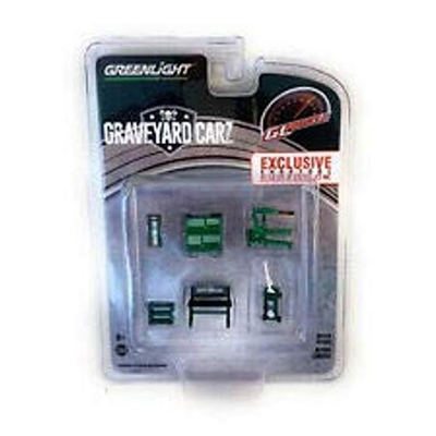Greenlight Muscle 6 Piece Set Shop Tools Graveyard Carz (2012) TV Series