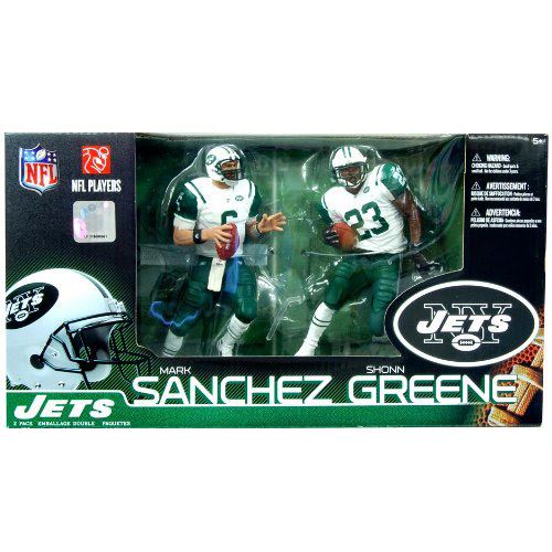 McFarlane- NFL Sports Picks 2Pk - Mark Sanchez & Shonn Greene - New York Jets