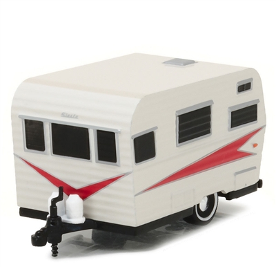 Greenlight - Hitched Homes Series 1 - 1959 Siesta Travel Trailer Diecast Vehicle