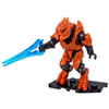 Mega Bloks Halo - Foxtrot Series - Mini Blind Bag Figure - Orange Elite Zealot