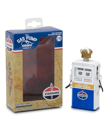 Greenlight - Gas Pump Replica Vintage Series 4 - 1954 Tokheim 350 Twin Gas Pump Standard Oil