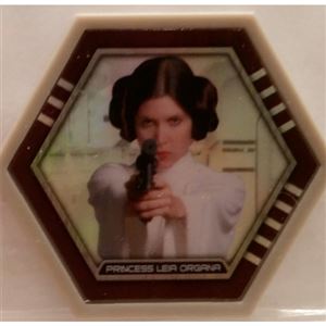 Star Wars Galactic Connexions - Princess Leia Organa - Gray/Holographic Foil - Common