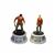 Bundle - 2 Items - The Hunger Games Figurines - Set of 2 Tributes - District 7