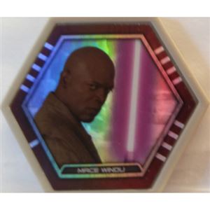 Star Wars Galactic Connexions - Mace Windu - Gray/Holographic Foil - Common