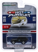 Greenlight - Hot Pursuit Series 32 - 1994 Jeep Wrangler YJ San Francisco Police