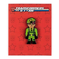 Kidrobot Transformers vs G.I. Joe Enamel Pin Series - Flagg (1/40)