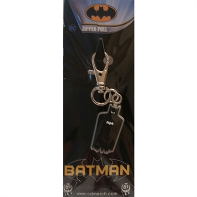 C&D Visionary Zipper Pull - DC Comics - Batman (Caped Crusader)