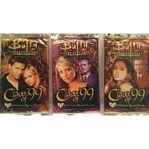Bundle - 3 Items - Buffy the Vampire Slayer "Class of '99" Booster Packs