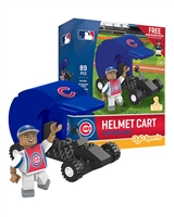 OYO MLB Gift Set - Chicago Cubs Helmet Cart & Clark