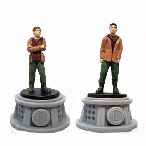 Bundle - 2 Items - The Hunger Games Figurines - Set of 2 Tributes - District 10