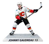 Imports Dragon NHL 6" Figure - Calgary Flames - Johnny Gaudreau (Away Jersey)