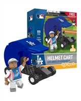 OYO MLB - Los Angeles Dodgers Helmet Cart with Minifigure
