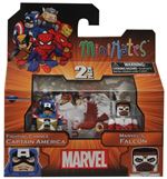 Marvel Minimates Wave 18 Fighting Chance Captain America And Marvel's Falcon