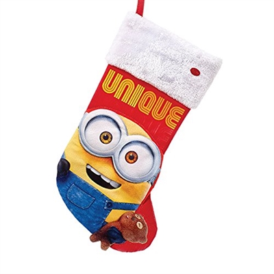 Despicable Me Minion Christmas Stocking with Sound (Battery Operated)