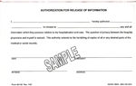 Authorization for release of information # 2190