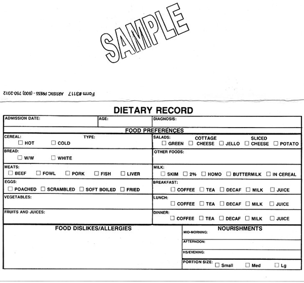 Dietary Record