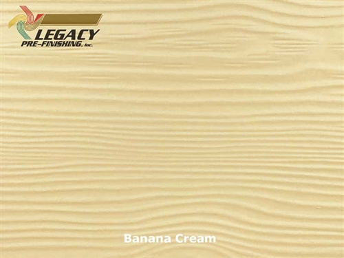 Allura, Pre-Finished Fiber Cement Lap Siding - Banana Cream