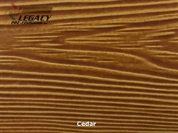 Allura, Pre-Finished Fiber Cement Cedar Lap Siding - Cedar