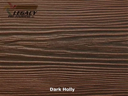 Allura, Pre-Finished Fiber Cement Cedar Lap Siding - Dark Holly