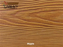 Allura, Pre-Finished Fiber Cement Cedar Lap Siding - Maple