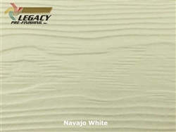 Allura, Pre-Finished Fiber Cement Lap Siding - Navajo White
