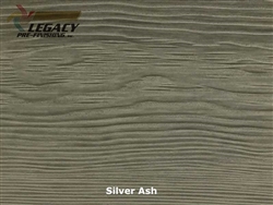 Allura, Pre-Finished Fiber Cement Cedar Lap Siding - Silver Ash Stain