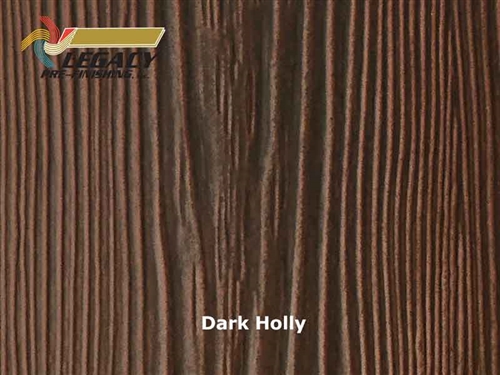 Allura Prefinished Vertical Panel Siding - Dark Holly