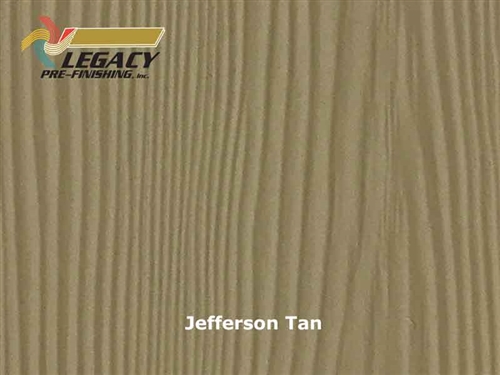 Allura Prefinished Vertical Panel Siding - Jefferson Tan