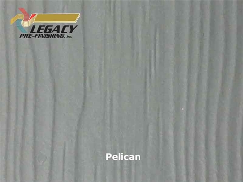 Allura Prefinished Vertical Panel Siding - Pelican