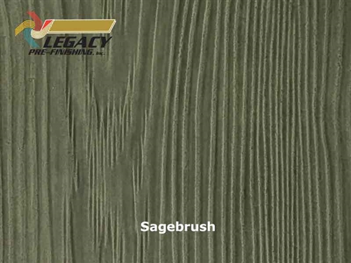 Allura Prefinished Vertical Panel Siding - Sagebrush