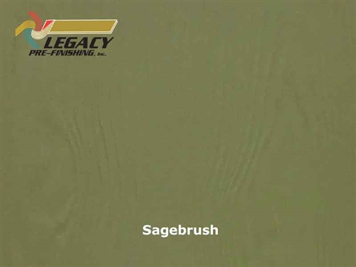 Allura Prefinished Vertical Panel Siding - Sagebrush Green