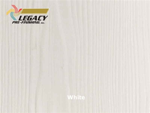 Allura Prefinished Vertical Panel Siding - White