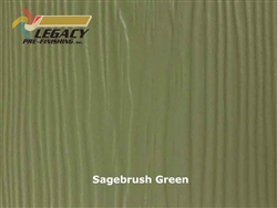 Allura, Pre-Finished Fiber Cement Soffit - Sagebrush Green