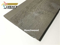 Prefinished Cedar Channel Rustic Siding - Beechwood Gray