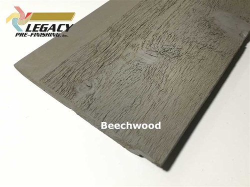 Prefinished Cedar Channel Rustic Siding - Beechwood Gray