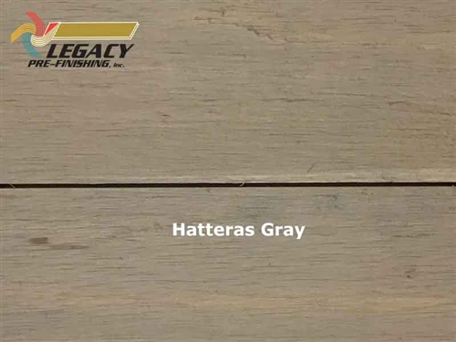 Cedar Prefinished Exterior Shiplap Siding - Hatteras Gray