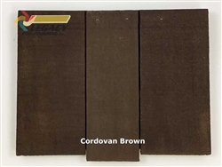 Cedar Valley Shingle Panel, Pre-Finished - Cordovan Brown