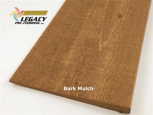 Prefinished Cypress Bevel Siding - Bark Mulch