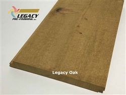 Prefinished Cypress Shiplap Siding - Legacy Oak Stain