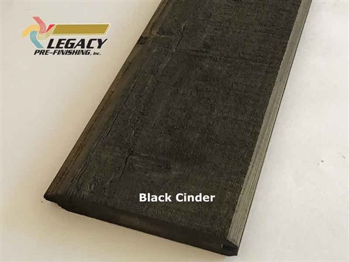 Prefinished Cypress Tongue And Groove Siding - Black Cinder Stain