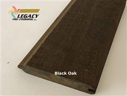 Prefinished Cypress Tongue And Groove Siding - Black Oak Stain