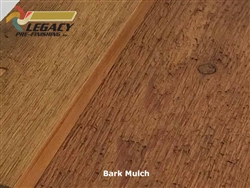 Beautiful Cedar board and batten siding custom prefinished in a rich brown stain called Bark Mulch.