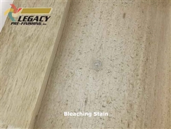 Beautiful Cedar board and batten siding custom prefinished in a unique Bleaching Stain.