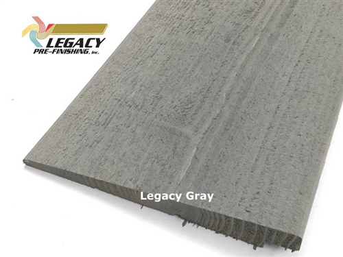 Prefinished Cedar Rabbeted Bevel Siding - Legacy Gray Stain